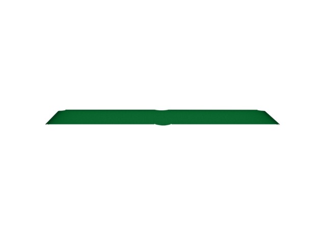 Plateau de jeu 18mm tapissé - Compatible billards 7 pieds Arizona - Coloris Vert