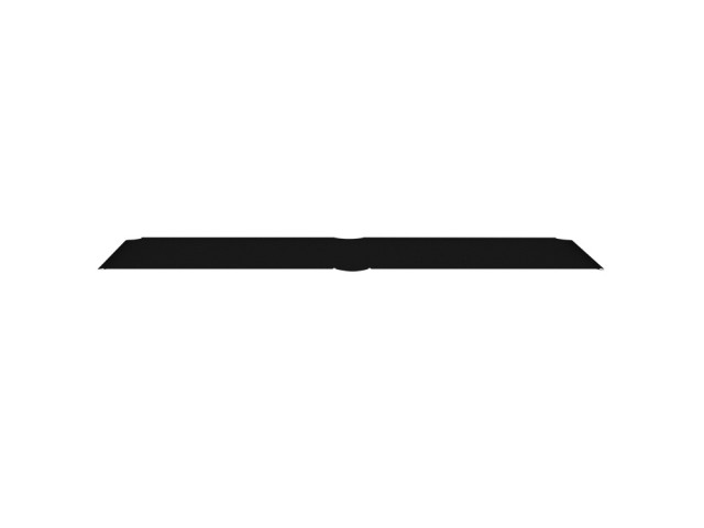 Plateau de jeu 18mm tapissé - Compatible billards 7 pieds Arizona - Coloris Noir