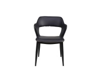 Chaise ergonomique Jack - Noire - Set de 4 pièces (2)