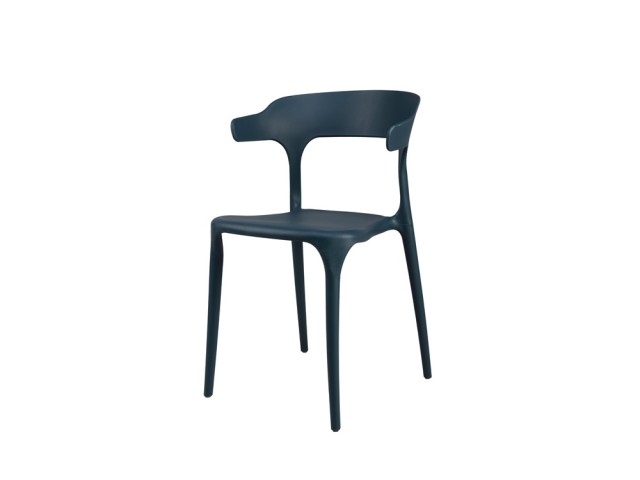 Chaise ergonomique Gabriel - Bleue - Set de 4pcs 