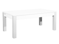 Set de 4 pieds en acier inoxydable compatible avec tables 6ft et 7ft - Blanc (3)
