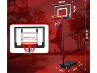 Panier de basket 1.60m à 2.10m - Modèle Training (3)