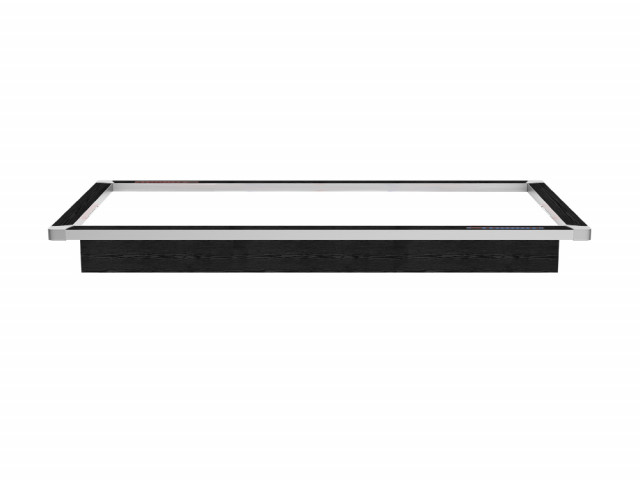 Cadre principal avec renforts plateaux - Compatible air hockey 7 pieds Toronto - Coloris Noir boisé