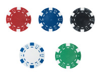 Mallette de poker 500 jetons 14gr - Modèle Vegas  (2)