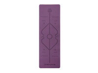 Tapis de Yoga DF SPORTS antidérapant 183x61x0.6cm avec housse - Modèle Nirvana - Violet (2)